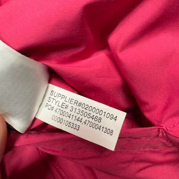 Ralph Lauren Girls‎ Large 12-14 Reversible Down Filled Puffer Vest Pink/Floral - Picture 9 of 9